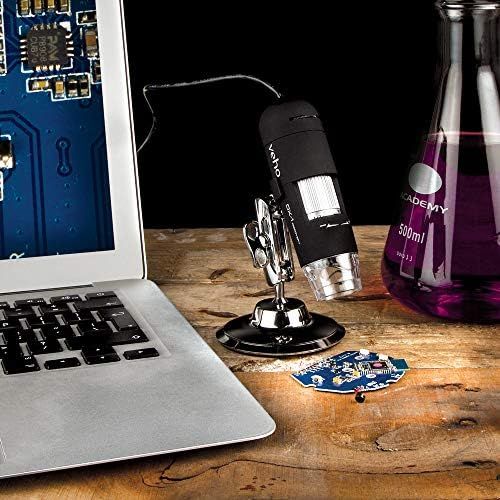  [아마존베스트]Veho Discovery DX-1 USB Digital 2MP Microscope x200 Magnification Photo Capture Video Recording (VMS-006-DX1)