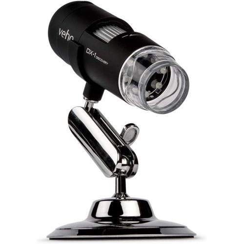  [아마존베스트]Veho Discovery DX-1 USB Digital 2MP Microscope x200 Magnification Photo Capture Video Recording (VMS-006-DX1)