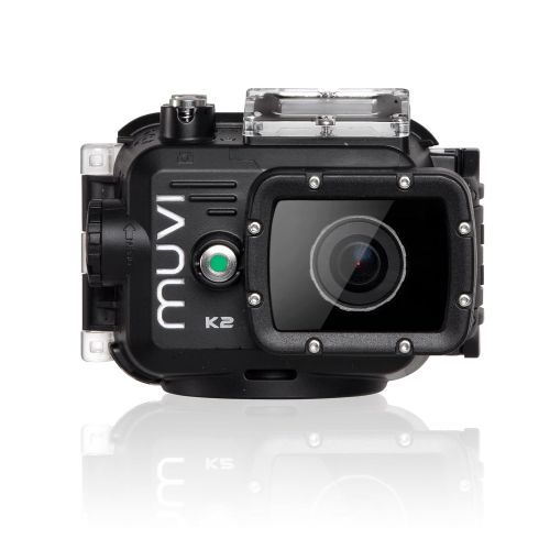  Veho Muvi K-Series K-2 NPNG | 1080p | HD | WiFi | Camcorder | Action Camera | Sports Camera | Action Cam | 12MP Camera | Waterproof Case | LCD Detachable Screen and Carry Case (VCC