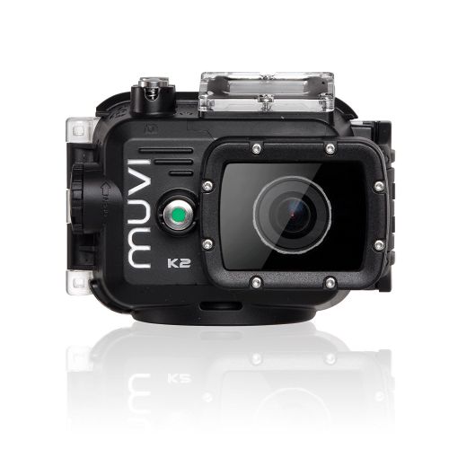  Veho VEHO MUVI K-Series K2 Pro 4K Wi-Fi Sports Action Camera with 32GB + Monopod + Stabilizing Hand Grip + LCD Screen + Case + Floating Grip + Head Strap + Bike Mount VCC-007-K2PRO