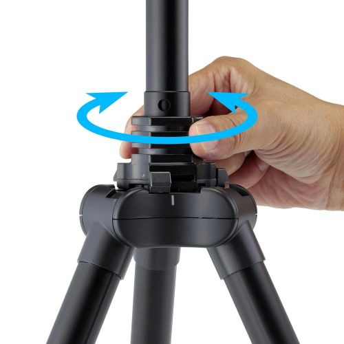  Velbon UT 43D II 6-Section Aluminum Travel Tripod with Ball Head, 6.6lbs Load Capacity