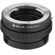 Vello Minolta MD Lens to Sony E-Mount Camera Lens Adapter with Macro