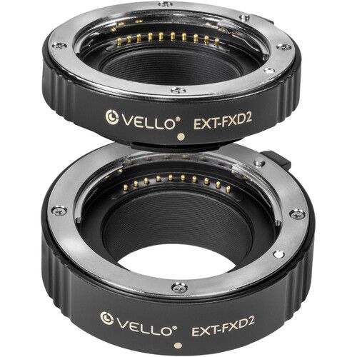  Vello Deluxe Auto Focus Extension Tube Set for FUJIFILM X-Mount, Version II