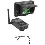 Vello FreeWave Viewer VL Wireless Live View Remote Kit with AV/Shutter Cable for D3100, D90 & D7000
