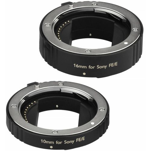  Vello EXT-SFED2 Auto Focus Extension Tubes for Sony E-Mount Lenses