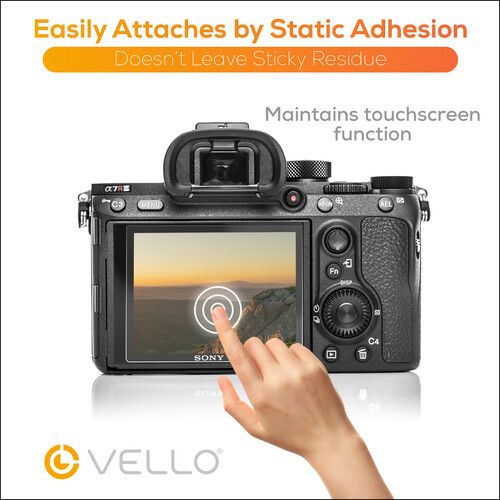  Vello LCD Screen Protector Ultra II for Sony a7R V or a9 III Camera