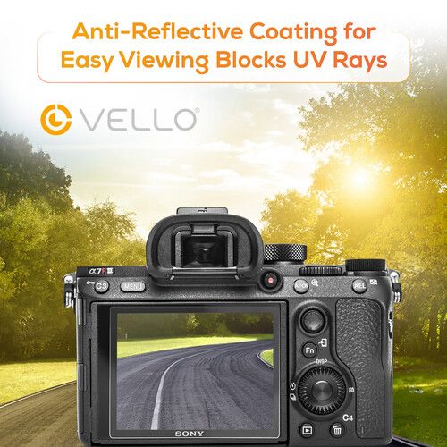  Vello LCD Screen Protector Ultra II for Sony a7R V or a9 III Camera