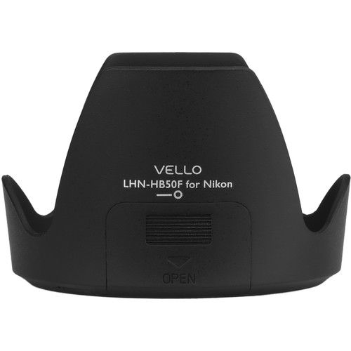  Vello HB-50F Dedicated Lens Hood with Filter Access Panel