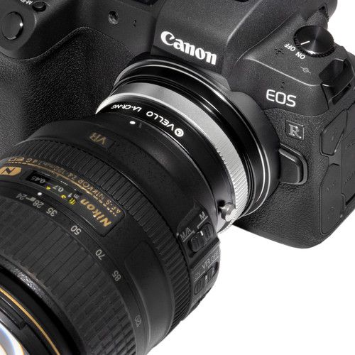  Vello Lens Mount Adapter for Nikon F-Mount, G-Type Lens to Canon RF-Mount Camera