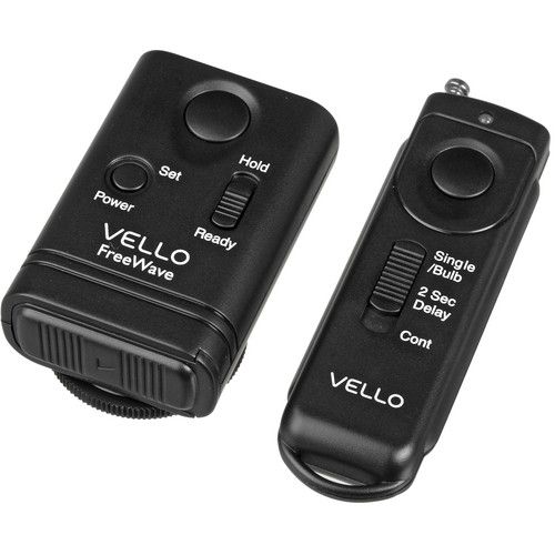  Vello FreeWave Wireless Remote Shutter Release for Canon and Panasonic Kit