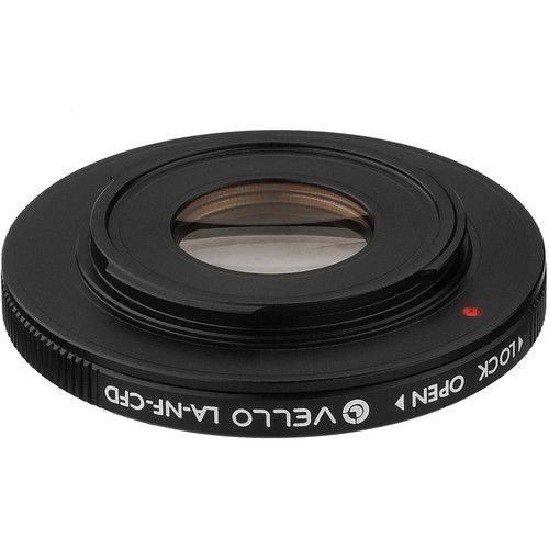  Vello Canon FD Lens to Nikon F-Mount Camera Lens Adapter