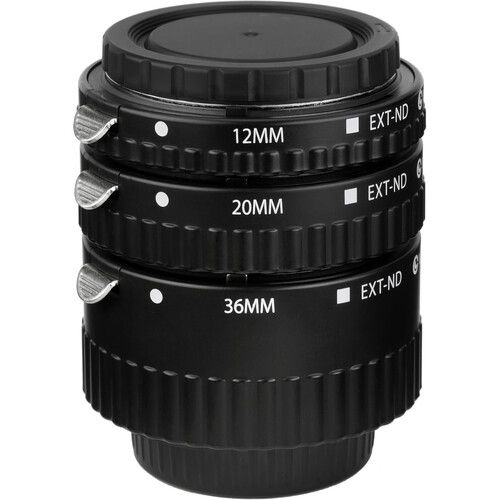  Vello Auto Extension Tube Set for Nikon F