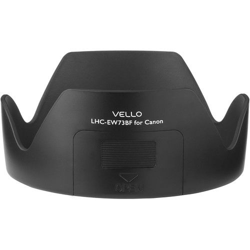  Vello EW-73B-F Dedicated Lens Hood with Filter Access Panel