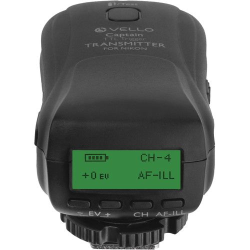  Vello FreeWave Captain Wireless TTL Triggering System for Nikon i-TTL SLRs