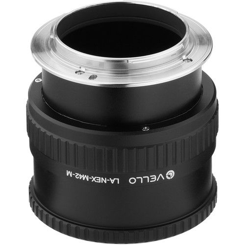  Vello M42 Lens to Sony E-Mount Camera Lens Adapter with Macro