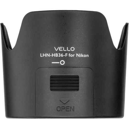  Vello HB-36F Dedicated Lens Hood with Filter Access Panel