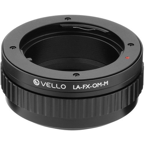  Vello Olympus OM Lens to Fujifilm X-Mount Camera Lens Adapter with Macro