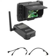 Vello FreeWave Viewer VL Wireless Live View Remote Kit with AV/Shutter & Infrared Cables for Select Canon Cameras
