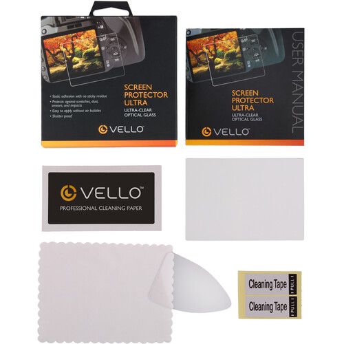  Vello LCD Screen Protector Ultra II for Nikon Z50 Camera