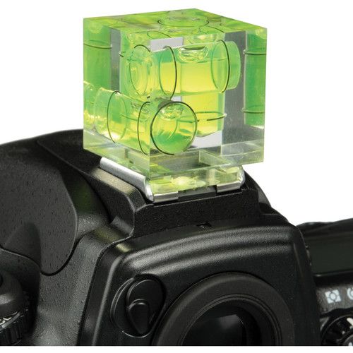  Vello Three-Axis Hot-Shoe Bubble Level for Nikon and FUJIFILM Cameras