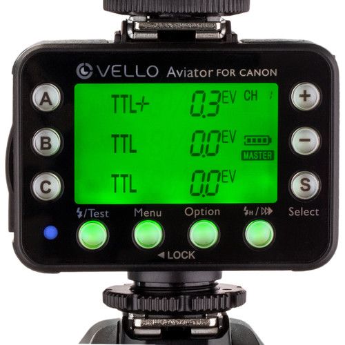  Vello FreeWave Aviator Wireless Flash Trigger Transceiver for Select Canon