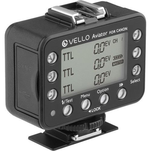  Vello FreeWave Aviator Wireless Flash Trigger Transceiver for Canon (2-Pack)