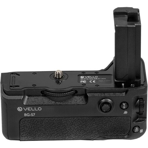  Vello BG-S7 Battery Grip for Sony a1, a9 II, a7 S III, a7R V, a7R IV, and a7 IV Series Cameras