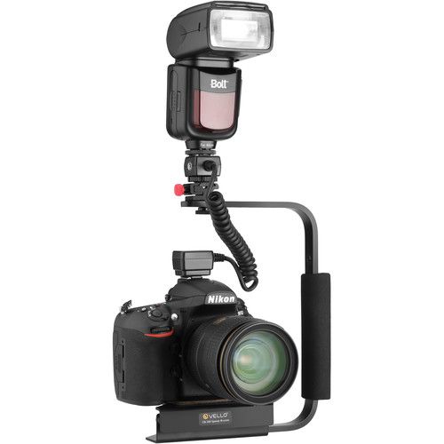  Vello Speedy Camera Rotating Flash Bracket