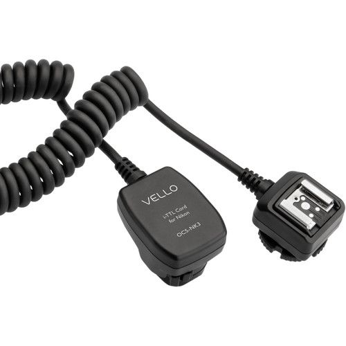  Vello Speedy Camera Rotating Flash Bracket & 3' TTL Flash Cord for Nikon Kit