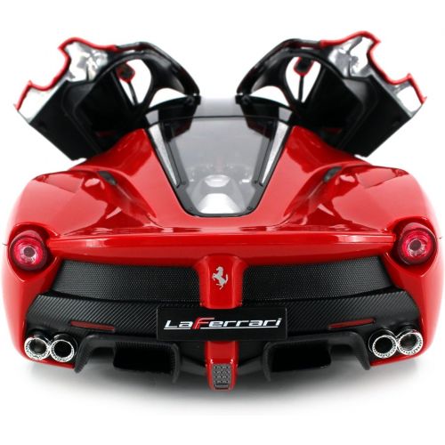  Velocity Toys Licensed Ferrari LaFerrari Limited Edition Electric Remote Control Car 1:14 Scale Ready to Run RTR w Vertical Opening Doors (Colors May Vary)