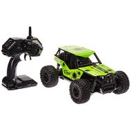 Velocity Toys The King Cheetah Turbo Remote Control Toy Green Rally Buggy RC Car 2.4 GHz 1:16 Scale Size w/ Working Suspension, Spring Shock Absorbers