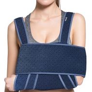 Velpeau Arm Sling Shoulder Immobilizer - Can Be Used During Sleep - Rotator Cuff Support Brace - Adjustable Medical Sling for Broken & Fractured Bones, Dislocation, Sprains, Strains & Tears (X-Large)
