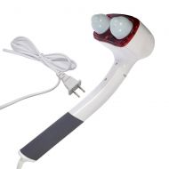 Venidice YK-206 25W Dual-Node Percussion Double Head Electric Action Handheld Massager for Deep Tissue Muscle Kneading