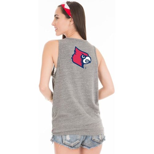  Venley NCAA Womens Tyger Flag Pocket Tank Top