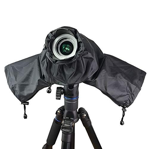  Venterior Waterproof Rain Cover Camera Protector for Canon Nikon Pentax and Other DSLR Cameras - Protect from Rain Snow Dust Sand