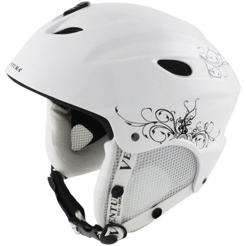  Ventura SkiingSnowboarding White Helmet, Youth