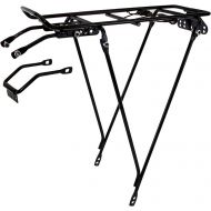 Ventura Economical Bolt-On Bicycle Carrier Rack, Adjustable Fit for 26/28/700c, Steel