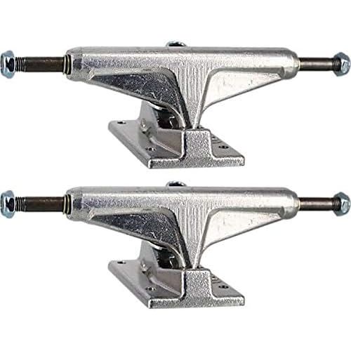  Venture Trucks All Polished Low Skateboard Trucks - 5.0 Hanger 7.75 Axle (Set of 2)