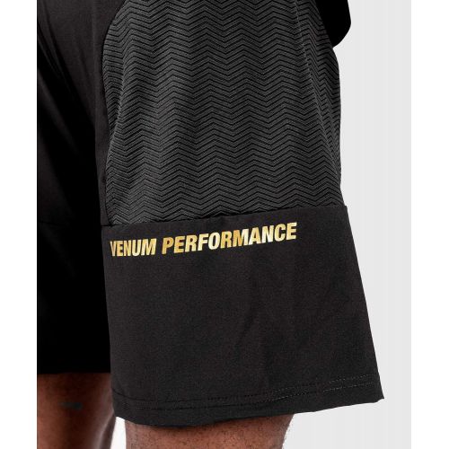  Venum G-Fit Training Shorts - Black/Gold