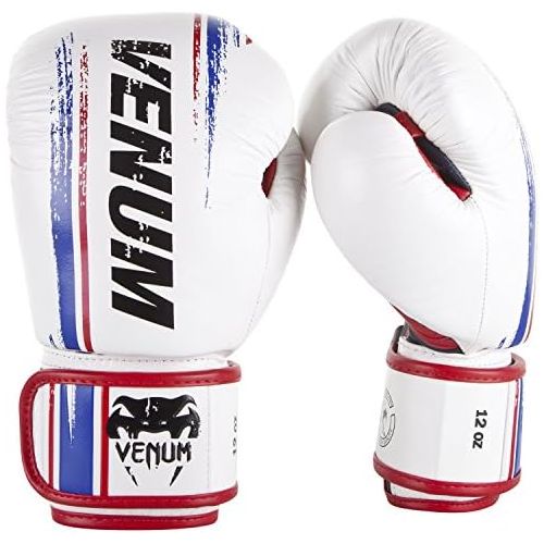  Venum Bangkok Spirit Hooking Loop Sparring Boxing Gloves - White