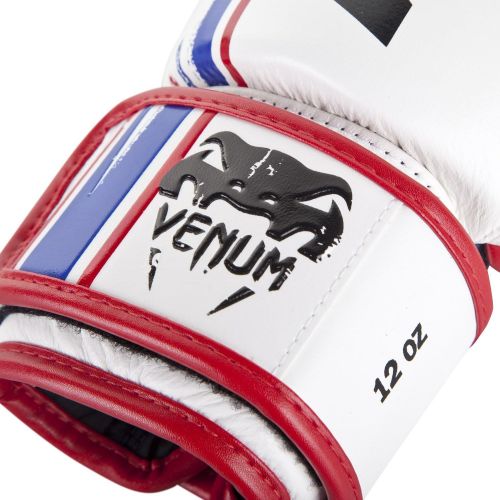  Venum Bangkok Spirit Hooking Loop Sparring Boxing Gloves - White