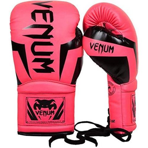  Venum Elite Boxing Gloves with Laces