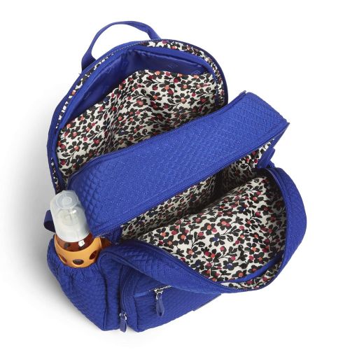  Vera+Bradley Vera Bradley Iconic Backpack Baby Bag, Microfiber