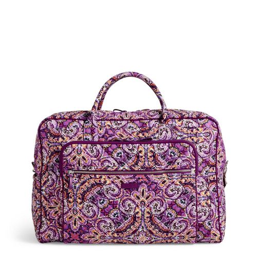  Vera+Bradley Vera Bradley Iconic Grand Weekender Travel Bag, Signature Cotton