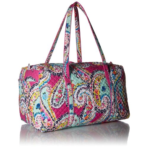  Vera+Bradley Vera Bradley Iconic Large Travel Duffel, Signature Cotton