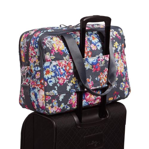  Vera+Bradley Vera Bradley Iconic Deluxe Weekender Travel Bag, Signature Cotton