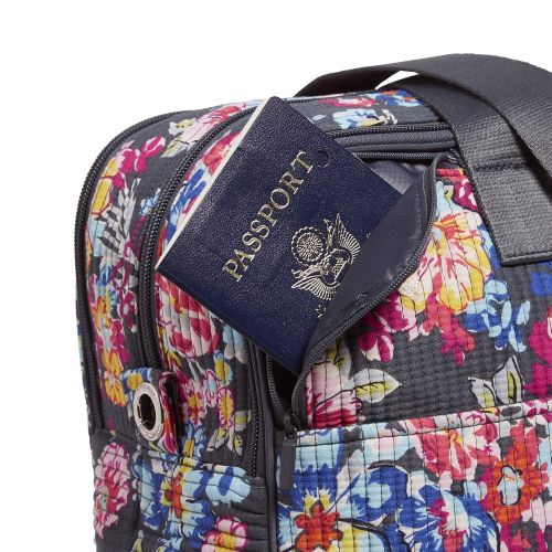  Vera+Bradley Vera Bradley Iconic Deluxe Weekender Travel Bag, Signature Cotton
