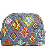 Vera+Bradley Vera Bradley Large Zip Cosmetic, Signature Cotton