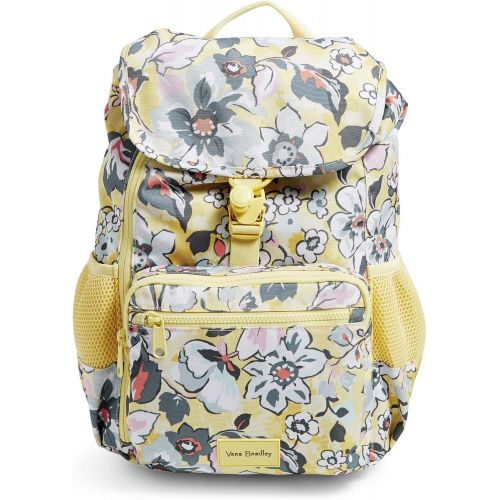  Vera Bradley womens Recycled Lighten Up Reactive Daytripper Backpack Bookbag, Sunny Garden, One Size US