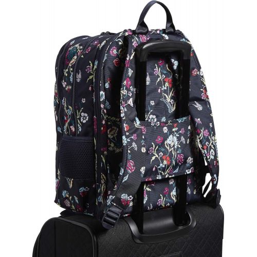  Vera Bradley Recycled Lighten Up Reactive Grand Backpack, Itsy Ditsy Floral,One Size